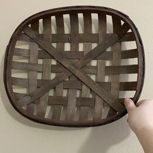 Basket wall decor